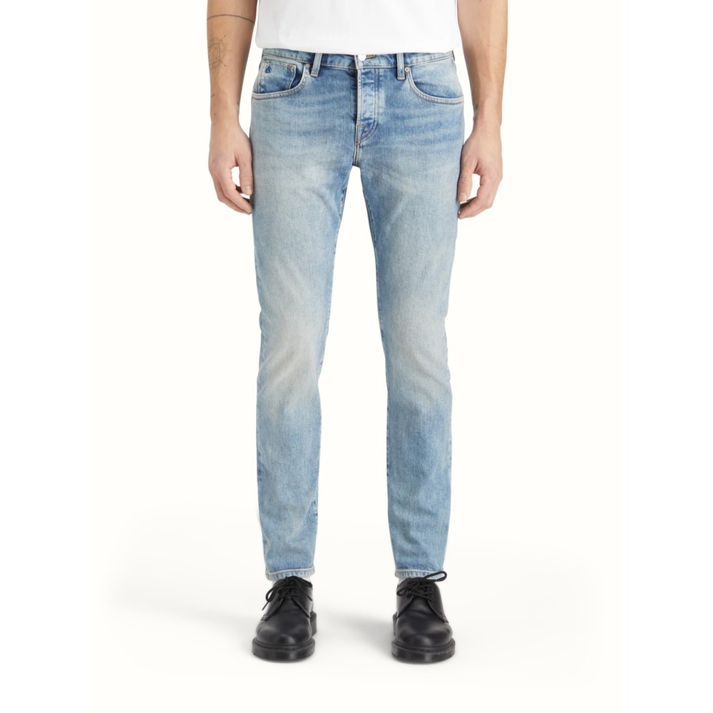 Scotch & Soda‎ Ralston Light Blue Straight Leg Minimalist Smart Casual Jeans 34